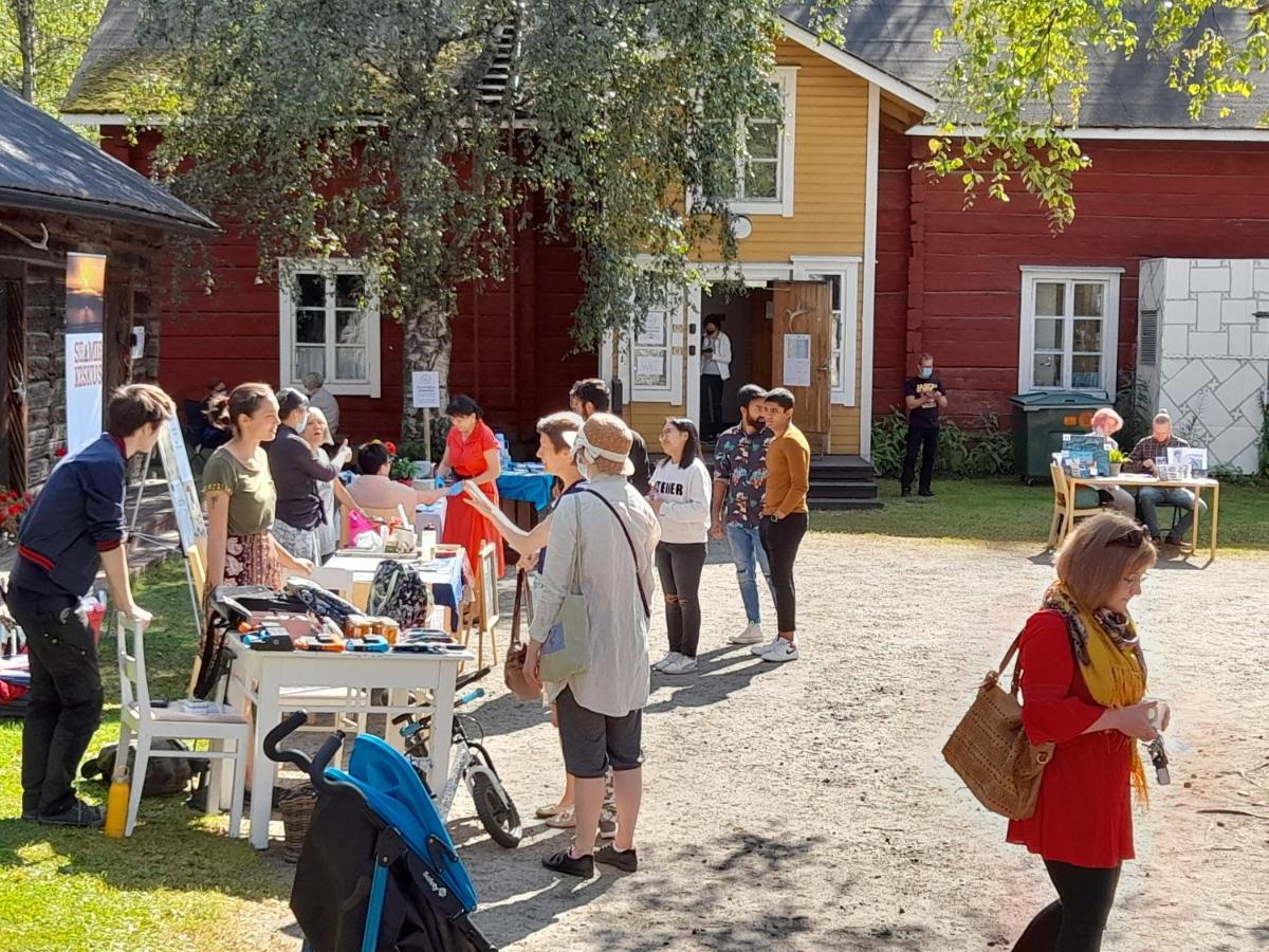 Lauri Historical Log House Manor Hotel Rovaniemi Luaran gambar