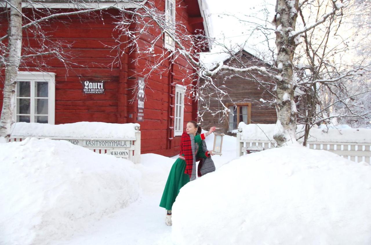 Lauri Historical Log House Manor Hotel Rovaniemi Luaran gambar